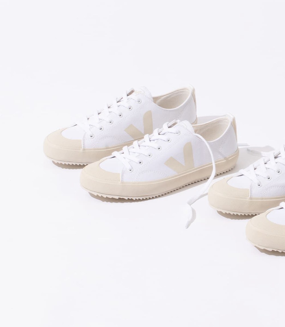 Tenis Veja Mujer - Nova Lona - Blancos - 615QPMEAZ